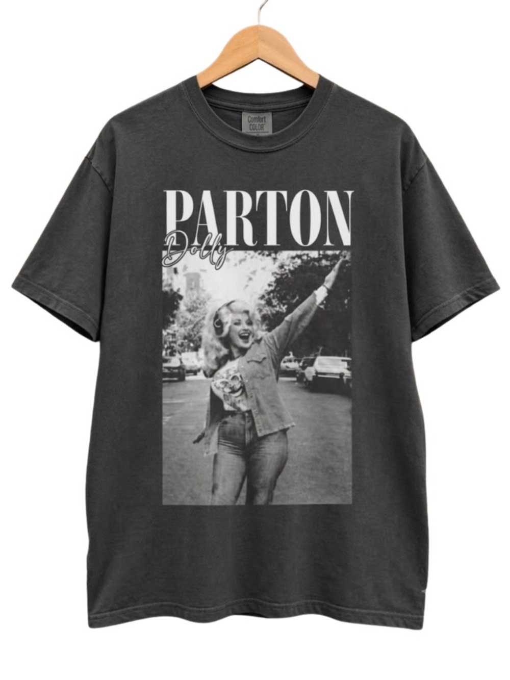 Comfort Color Dolly Parton Country Music Pepper T-Shirt